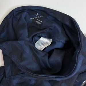 Danskin Blue camo leggings with pockets